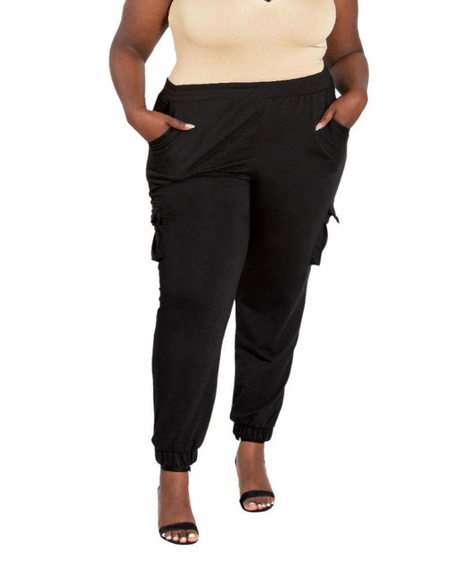 Pantalon cargo mûre