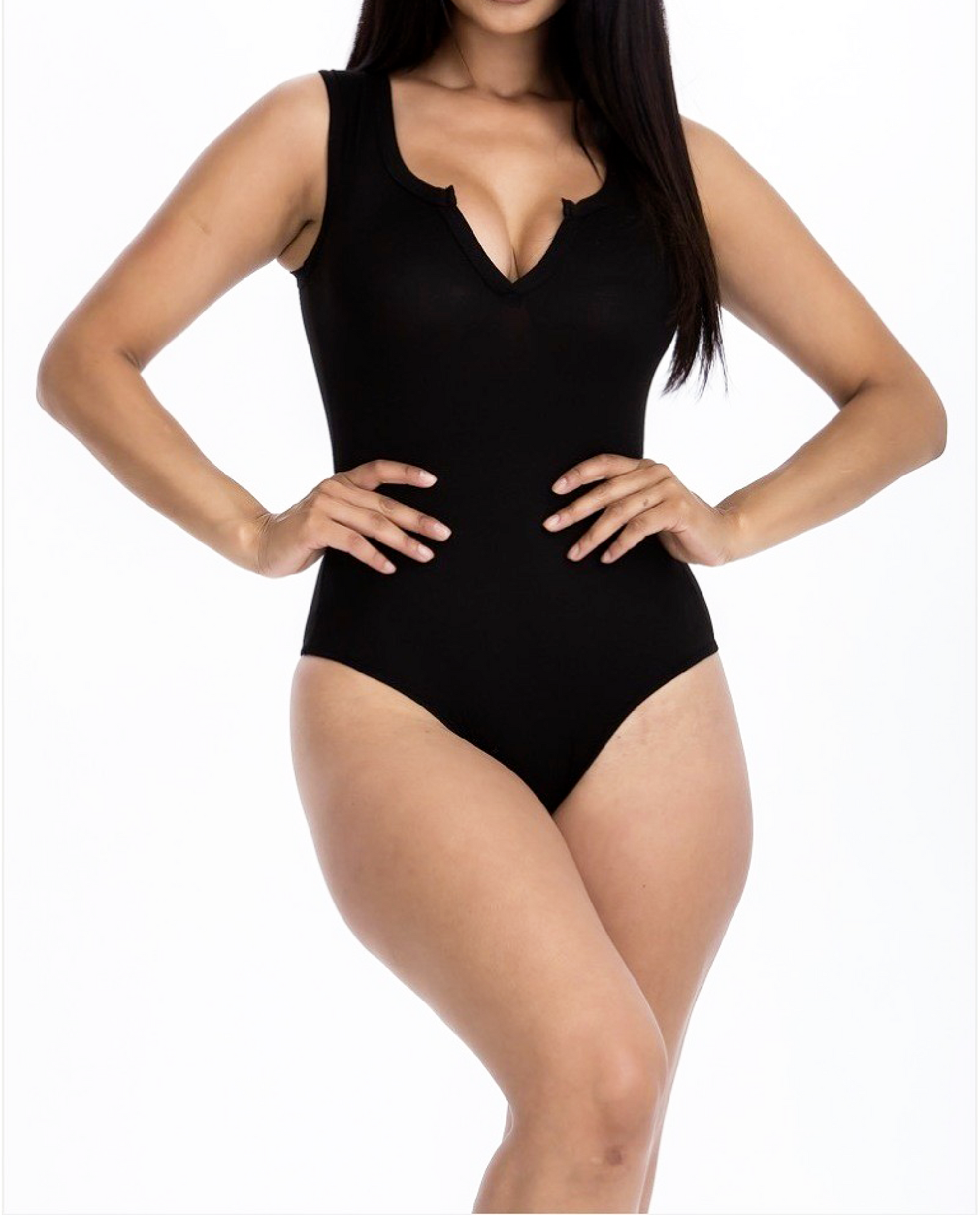 black bodysuit