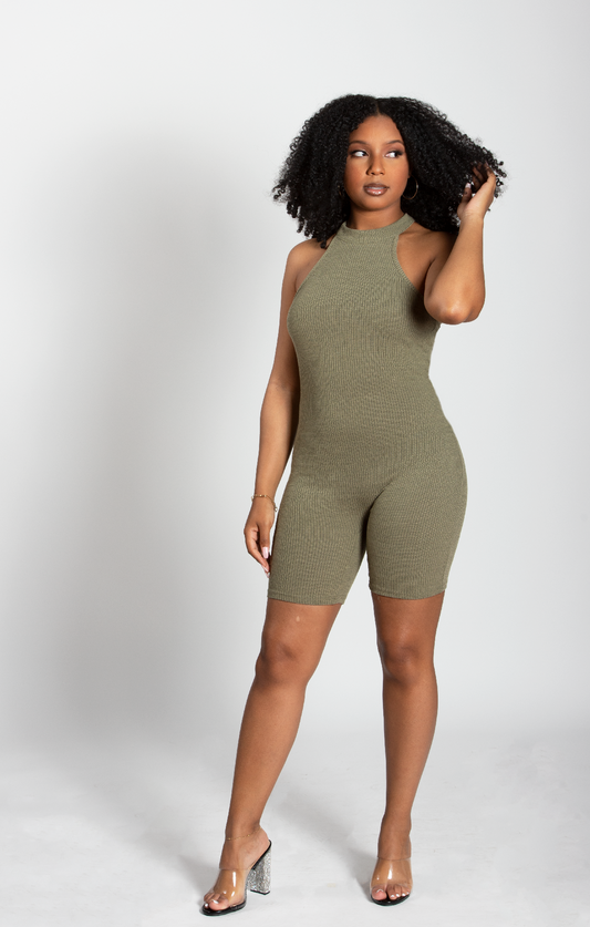 Matcha Romper
